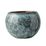Maxbell Ceramic Tea Cup Drink Drinkware Vintage Style Tabletop Living Room Teacup Green