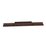 Maxbell 1x Classical Wooden Guitar Bridge for Guitar Accessory Indian Rosewood
