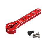 Maxbell Aluminum Alloy RC Servo Arm RC Vehicle Steering Servo Horn Arm for Car Parts red