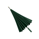 Maxbell 24 Ribs Straight Handle Umbrella Large Auto Open for Outdoor Fishing Travel Green