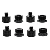 Maxbell 8Pcs Mic Stand Adapter Universal Screw Adapter Thread for Microphone Stand
