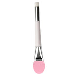 Maxbell Double-headed Silicone Flexible Facial Mask Brushes for Face Smeared Clay pink