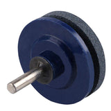 Max Rotary Lawnmower Blade Sharpener Blade Grinder for Power /Hand Drill  Blue