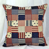 Maxbell Cushion Throw Pillow Case Covers Home Decor American Flag Pattern Home Decor