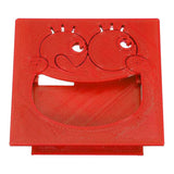 Max YahBoom Big Mouth Pattern Silicone Protective Case for Micro:bit Board red