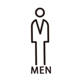 Maxbell Bathroom Sign Office Court Acrylic Door Accessories Restroom Toilet Symbol Men