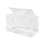 Maxbell Bird Chicken Feeder Feeding Equipment Food Dispenser for Small Medium Birds