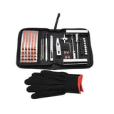 Maxbell Flat Tire Puncture Patch Tool Set Tire Patch Kit for Trailers RV Trucks 62Pcs Set