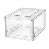 Maxbell Transparent Shoe Sneaker Containers Bins Foldable Drawers Space Saving