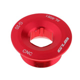 Maxbell Bike Bicycle Parts Crankset Crank Arm Fixing Bolt Screw Cover Red