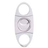 Max Alloy Cigar Cutter Double Blade Guillotine Scissors Cigar Clipper Shears A