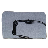 Maxbell Portable 12V Electric Car Blanket Warm Blanket for Truck Tailgating Trip Gray
