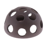 Maxbell Crockery Dodge Hide Cave for Aquarium Fish Tank Decoration Half Ball
