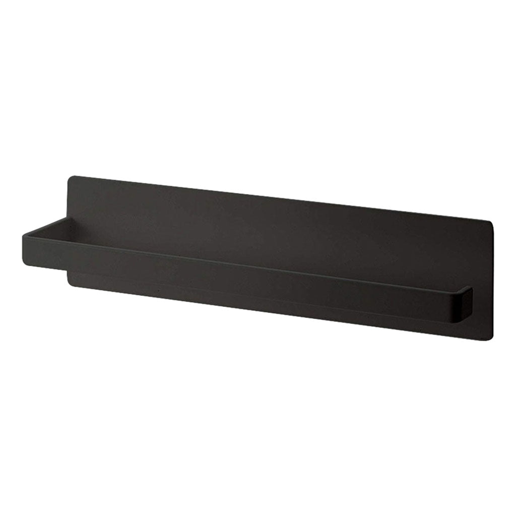 Maxbell Magnetic Backing Paper Roll Holder Tissue Roll Towel Hanger Toilet Organizer Black