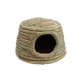 Maxbell Rabbit Grass House Stable Playhouse Nest Straw Shelter for Canary Ferret Large