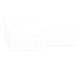 Maxbell 10 Sheet Set Packaging Paper Cardboard for Wedding Anniversary Valentine small