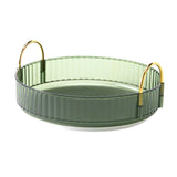 Maxbell Turntable Cupboard Organizer Revolving Condiment Holder for Cupboard Cabinet 1 Tier