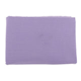 Maxbell 2 Meters Dyed Cotton Fabrics Quilt Cloths for Sewing Crafting DIY Purple