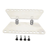 Maxbell 2 Pcs Metal Pedal Spare Parts for MN Model 1:12 D90 D91 RC Car Accessories