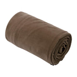 Maxbell Soft Fleece Sleeping Bag Liner Business Backpacking Thermal Camping Blanket Coffee