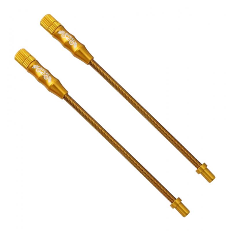 Maxbell Flexible Bicycle V Brake Noodle V-Brakes Cable Pipe Hose Guide Alloy Golden