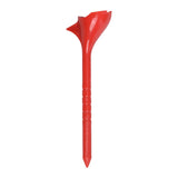 Maxbell 10 Degrees Golf Tees Golf Tees Rhombic for Outdoor Practice Golf Accessories red