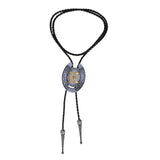 Maxbell Stylish Bolo Tie PU Leather Jewelry Shirt Neck Ties Clothing Accessory H