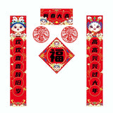 Maxbell Spring Festival Porch Sign Window Sticker for Spring Shopping Malls Decor Style D