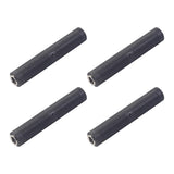Maxbell 4pcs Guitar Microphone Audio Converter Coupler 1/4in Extender Connector