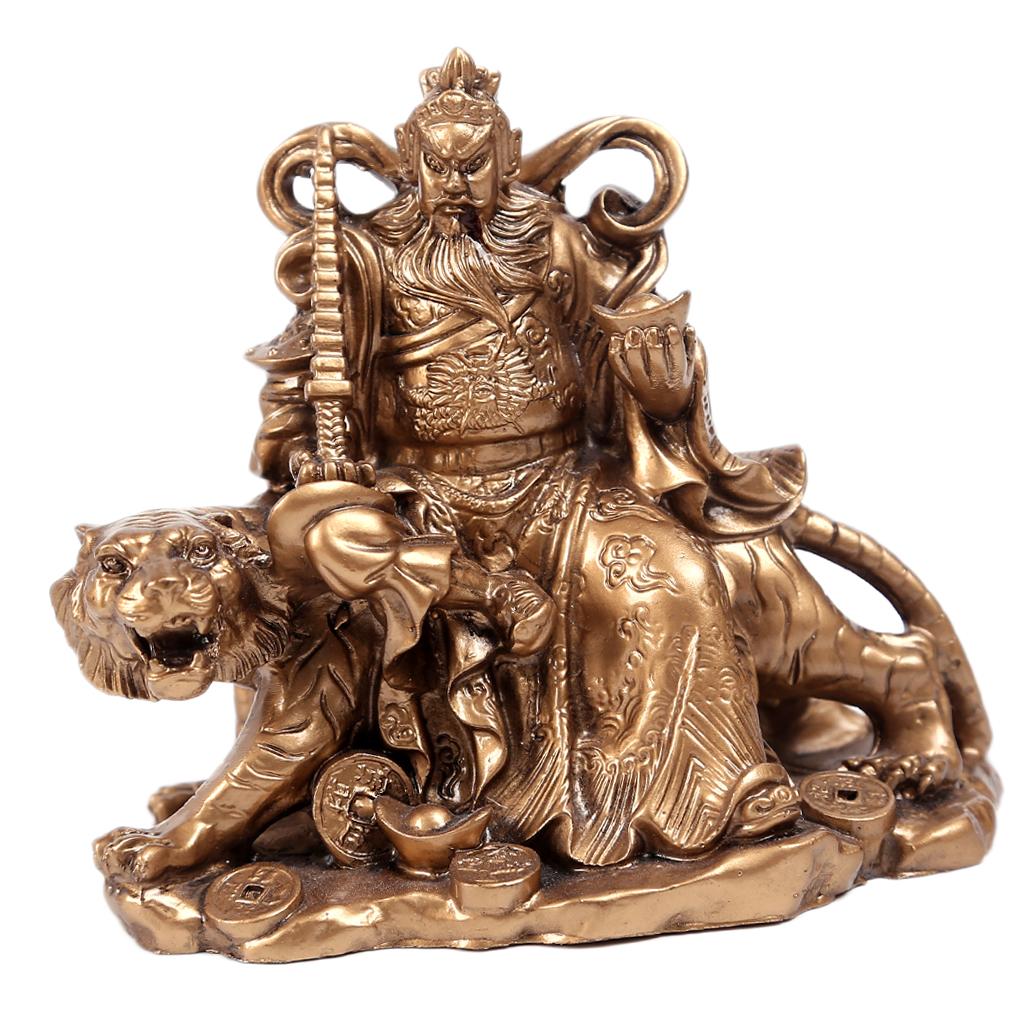 Max 12cm Bring Lucky Wealth God Chinese Fengshui Decoration Home Ornaments