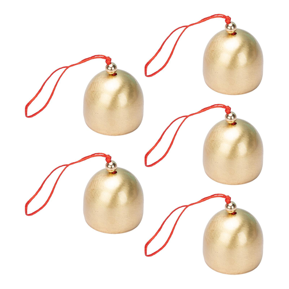 Maxbell 5Pcs Christmas Bell Decoration Wind Chimes for Shopping Malls Decor Party