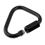 Maxbell Triangle Stainless Steel Carabiner Outdoor Camping Keychain Quick Link  6mm