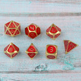 Max 7 Pack Multi-sided Dice D4 D6 D8 D10 D12 D20 Dices DND MTG RPG Wargame Toy E