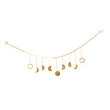 Maxbell Moon Phase Wall Hanging Bohemian Moon Garland for Living Room Apartment Dorm StyleC