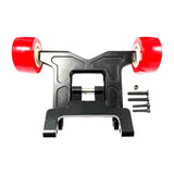 Maxbell Head-Up Wheelie Bar Set Remote Control for Arrma 1/10 Senton Bigrock Vorteks Black