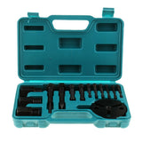 Max 14 Pieces Car Air Conditioning Compressor Clutch A/C Puller Remover Tool Kit