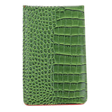 Maxbell PU Golf Scorecard Holder Training Book Cover with Pencil Green