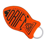 Maxbell Floating Keychain Portable Buoyant Keyring for Drifting Outdoor Water Sports Orange