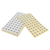 Max 70Sheets Clothing Label Round Size Stickers Retail Apparel Label 14mm dia 3XL