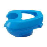 Maxbell Racing Pigeon Holder Mounting Bracket for Pet Bird Feeding Water Medications Blue