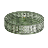 Maxbell Maxbell Serving Dish Tray Platter Snack Storage Container for Sweets Cookies Snacks Green