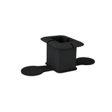 Maxbell Silicone Power Adapter Case Cable Organizer Cord Holders for Desktop Bedroom black