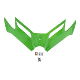 Max Aerodynamic Winglet For Kawasaki Ninja 250 300 MotoGP Style Windshield V.1 Green