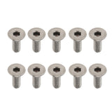 Max 10 Pieces Titanium Alloy Button Head Socket Screws Hexagon Bolts M3 x 12mm