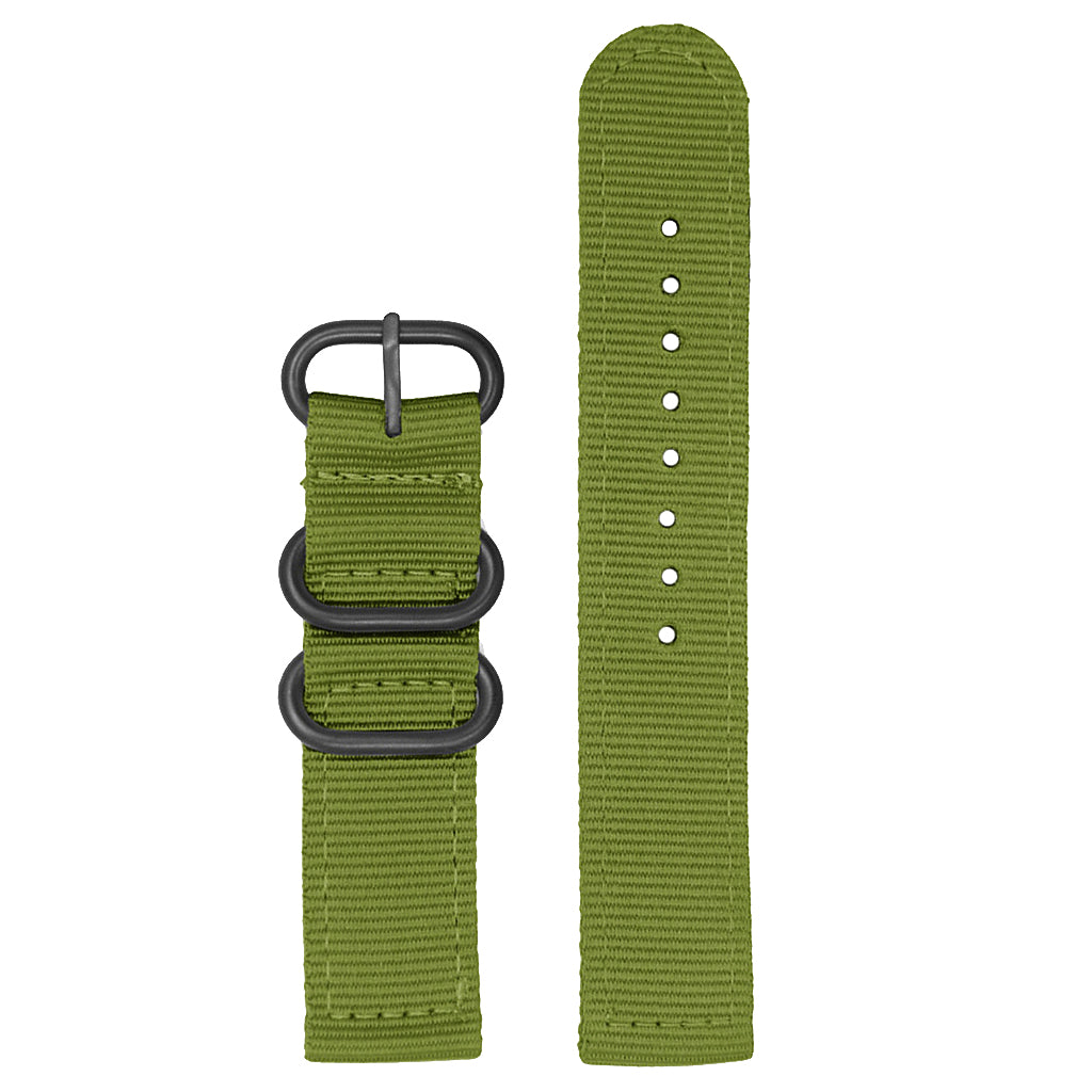Maxbell Nylon Quick Release Replacement Watch Band Strap for Men Women 18-24mm 18mm