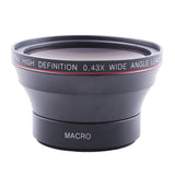 Maxbell 58mm 0.43X Wide Angle Lens with Macro for Canon Rebel T6i T6 T6S T5i T5 T4i