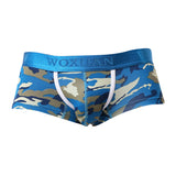 Max Men Camo Underwear Camouflage Brief Swim Trunks Sport Shorts Blue XL