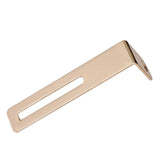 Max Maxb Electric Guitar Pickguard Bracket Mounting Support and Screws Kit Golden