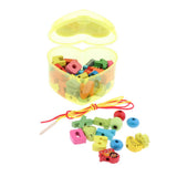 Max Toddler Kids Montessori Lacing Beads Toy Fine Motor Skills Letters