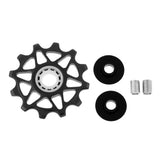 Maxbell Bike Bearing Jockey Wheel Bicycle Rear Derailleur Ceramic 12T Guide Black